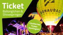 Lade das Bild in den Galerie-Viewer, Online Ticket | Ballonglühen 2026 (25.09.2026 Ausweichtermin: 26.09.2026)