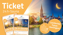 Lade das Bild in den Galerie-Viewer, Ticket für Veranstaltung: 24 Stunden Sauna (24. - 25.10.2026)
